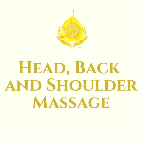 Head, Back and Shoulder Massage - 35minutes